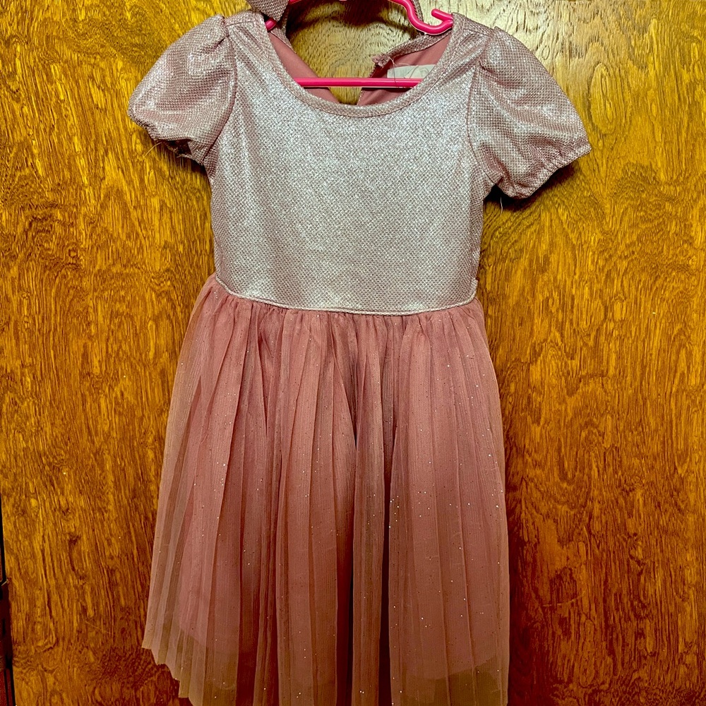 Pink Nanette kids pleated dress